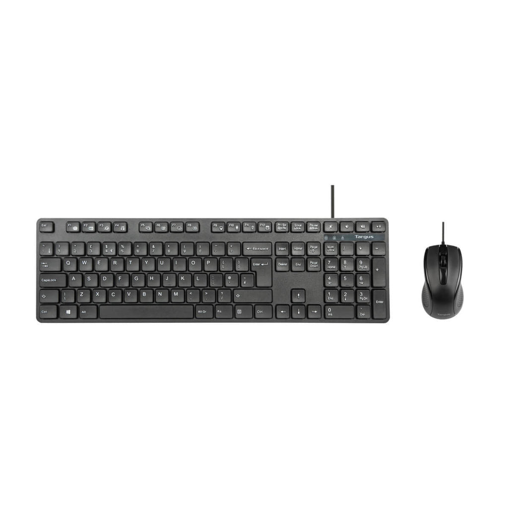 TARGUS Full Size Wired Keyboard and Mouse Combo (ES)