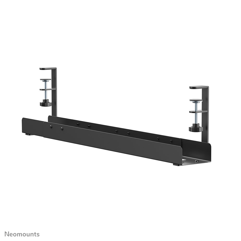 NEOMOUNTS Cable Management Tray max 5kg. clamp-on design universal black
