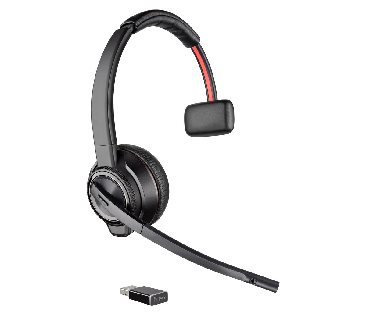 POLY SAVI W8210-M Casque sans fil TEL/PC/GSM 1 écout.