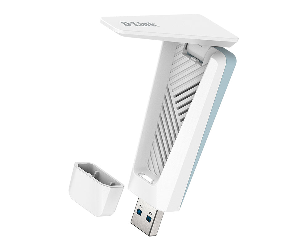 D-LINK Wi-Fi 6 AX1800 USB Adapter - WPA3 - Foldable Antenna