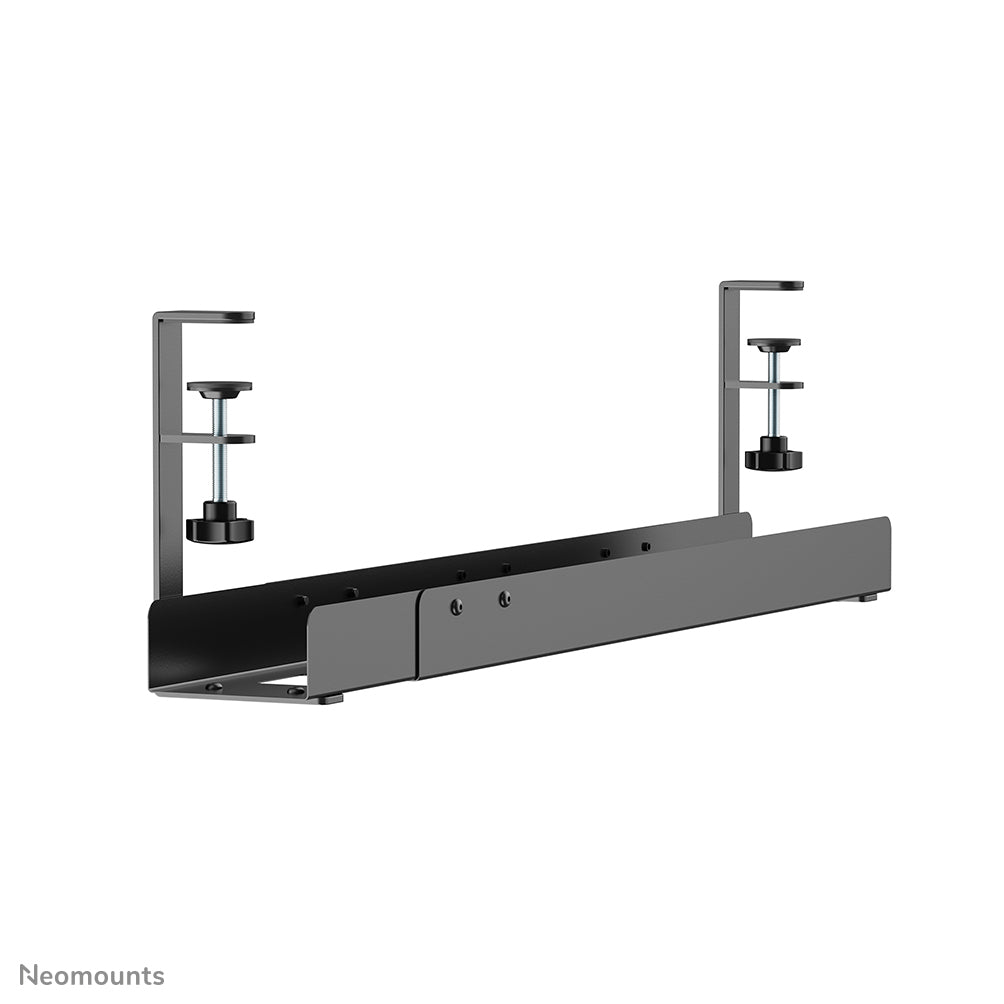NEOMOUNTS Cable Management Tray max 5kg. clamp-on design universal black