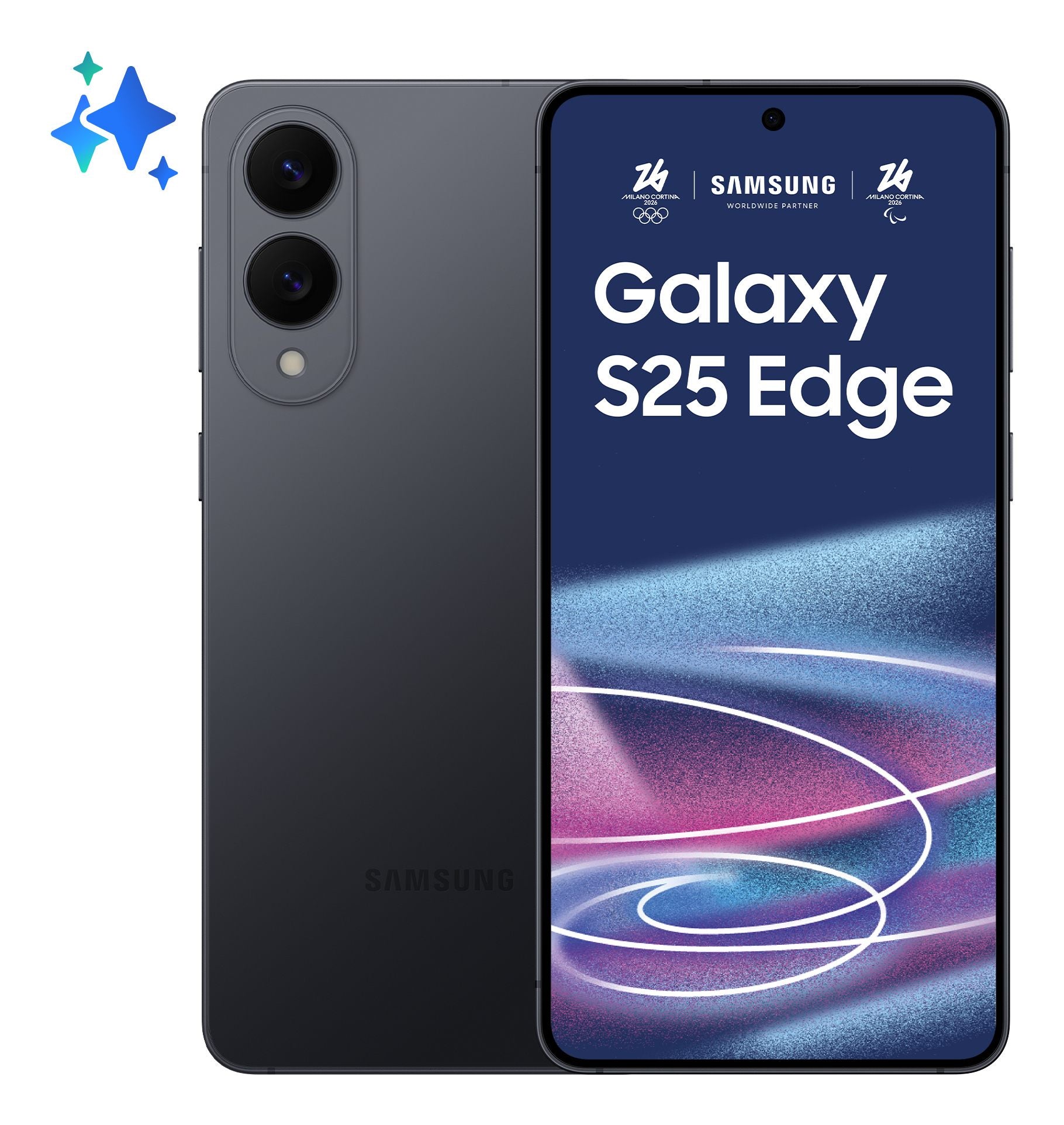 Samsung Galaxy S25 Edge 5G Double SIM 12 Go RAM 512 Go - Noir Titan
