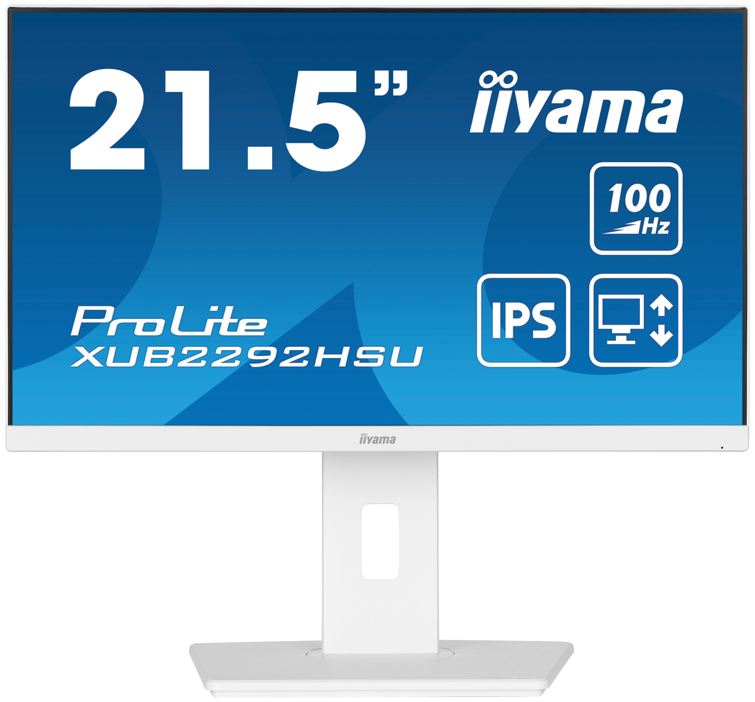 IIYAMA- Ecran bureautique 22"  XUB2292HSU-W6 Blanc