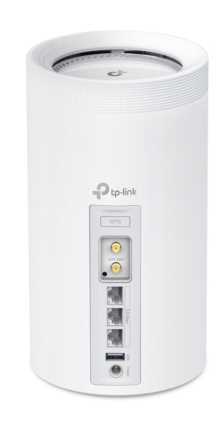 TP-Link DECO BE65-5G(1-PACK) systeme Wi-Fi maillé Tri-bande (2,4 GHz / 5 GHz / 6 GHz) Wi-Fi 7 (802.11be) Blanc 3 Externe
