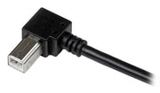 3m USB 2.0 A to Right Angle B Cable M/M