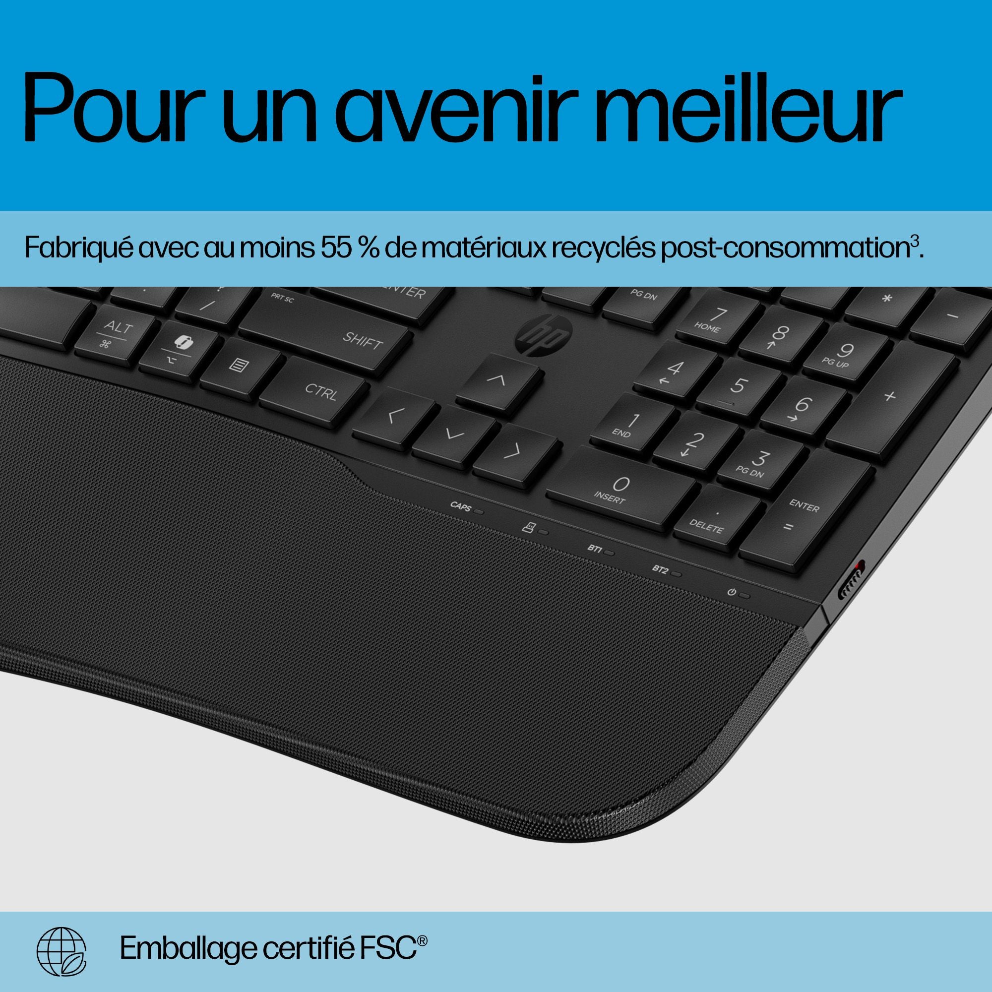 HP 685 Comfort Dual-Mode Keyboard (FR)