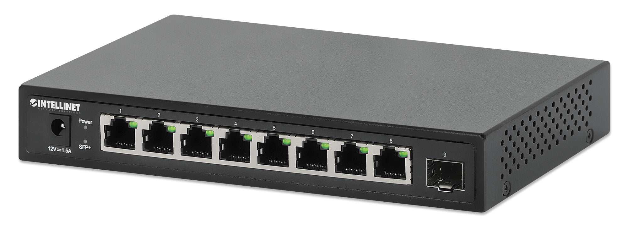 Intellinet 562096 commutateur réseau Non-géré 2.5G Ethernet (100/1000/2500) Noir