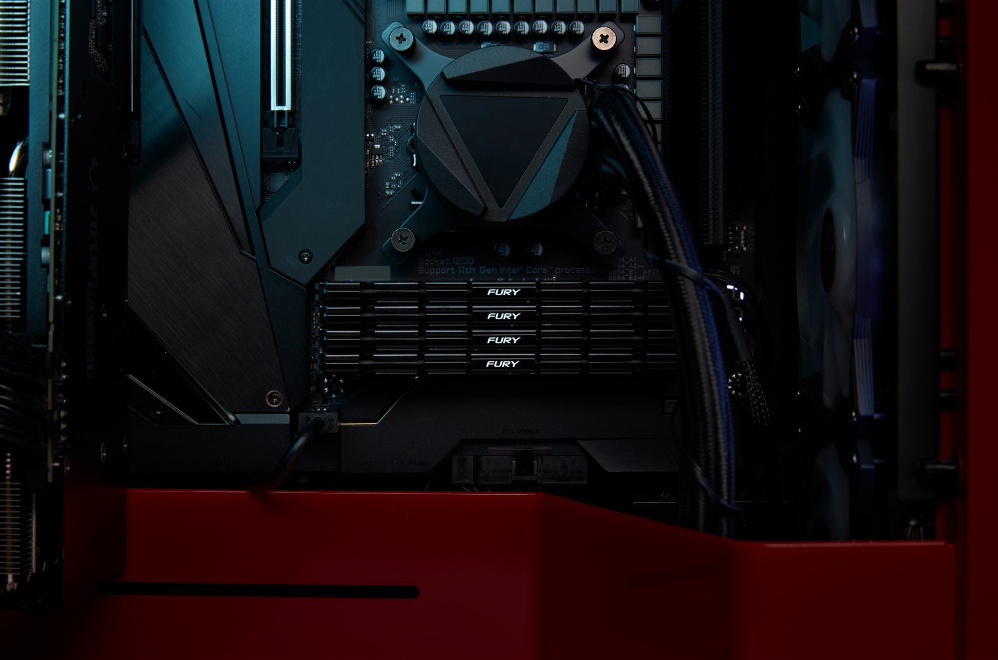 KINGSTON 32Go 3600MT/s DDR4 CL18 DIMM FURY Renegade Black