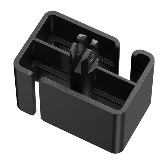 NEOMOUNTS Cable Spine Organizer for sit/stand desk frames magnet mounted black