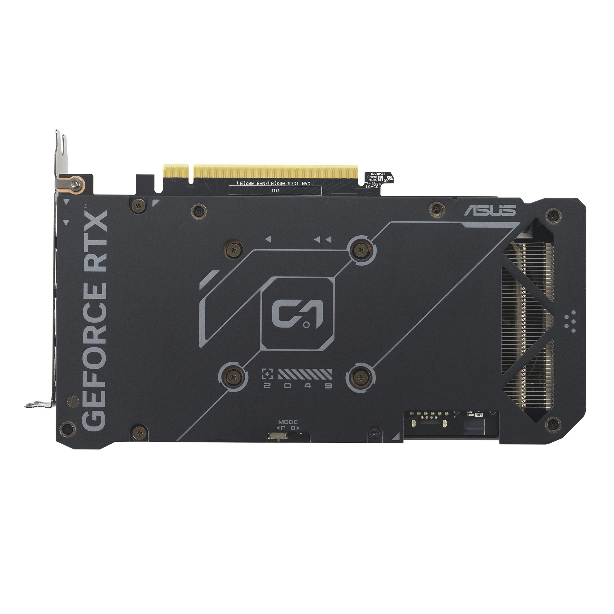 ASUS Dual GeForce RTX 4070 EVO 12Go GDDR6X PCIe 4.0 HDMI 2.1a DisplayPort 1.4a