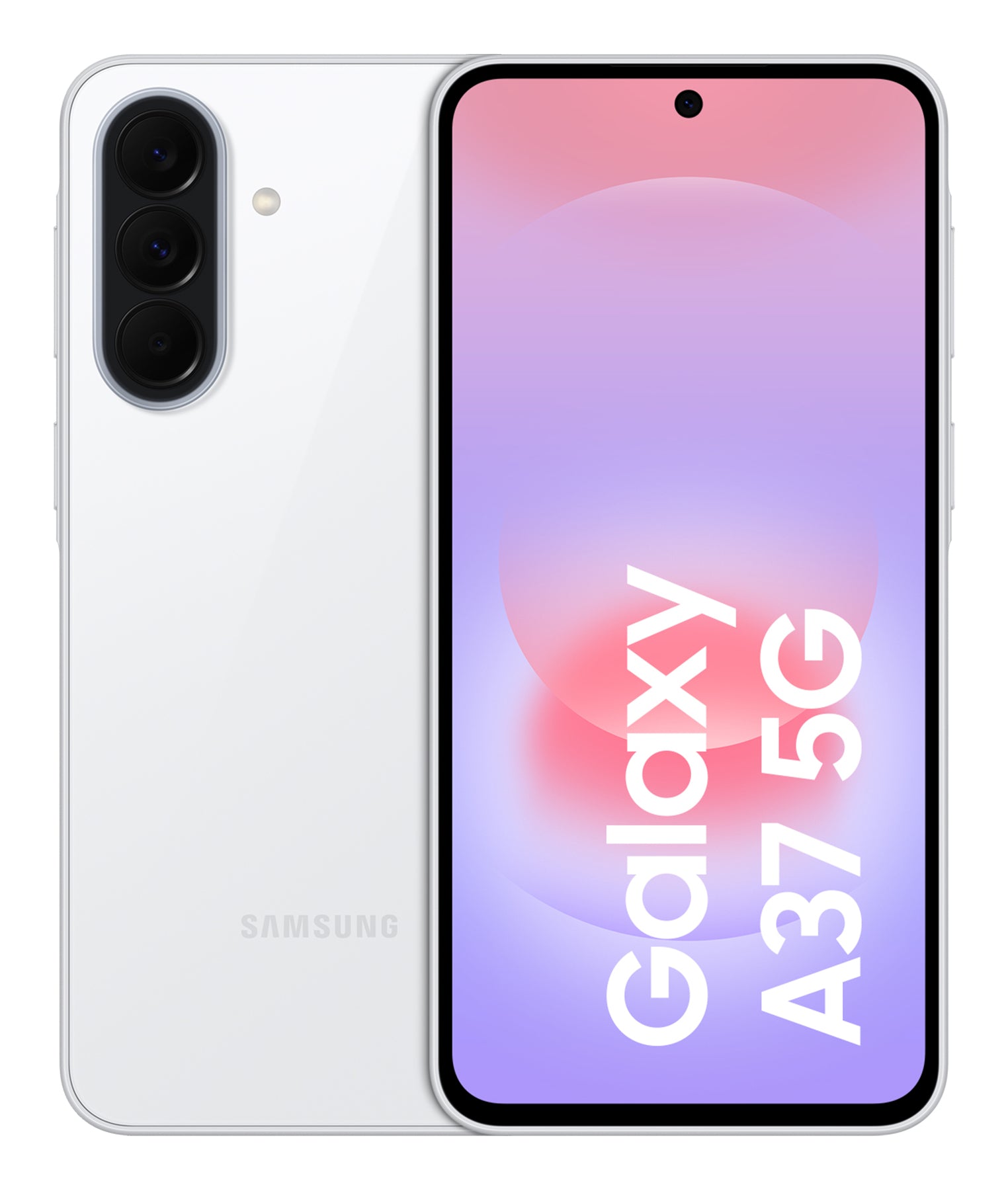 "Samsung Galaxy A37 5G 17 cm (6.7"") Double SIM Android 16.0 USB Type-C 6 Go 128 Go 5000 mAh Blanc"