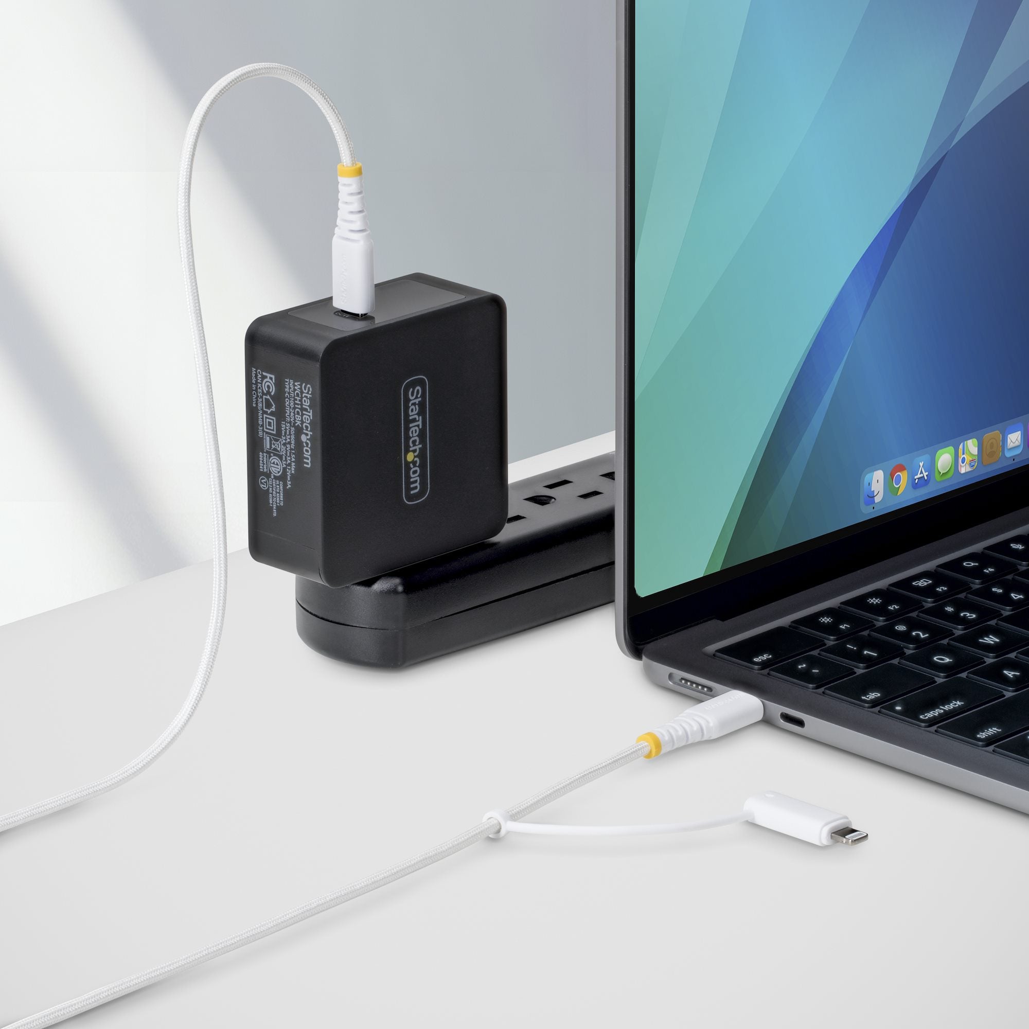 2m 6.6ft USB-C Cable with Lightning