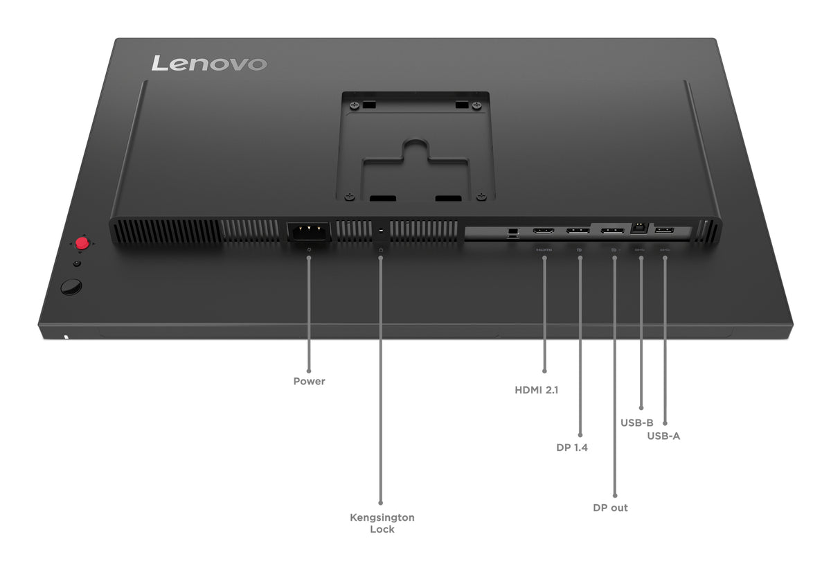 LENOVO ThinkVision P24Q-40 LED Écran 24p 2560x1440 QHD 120Hz IPS 300cd/m2 1500:1 HDR10 4ms HDMI DisplayPort DaisyChain