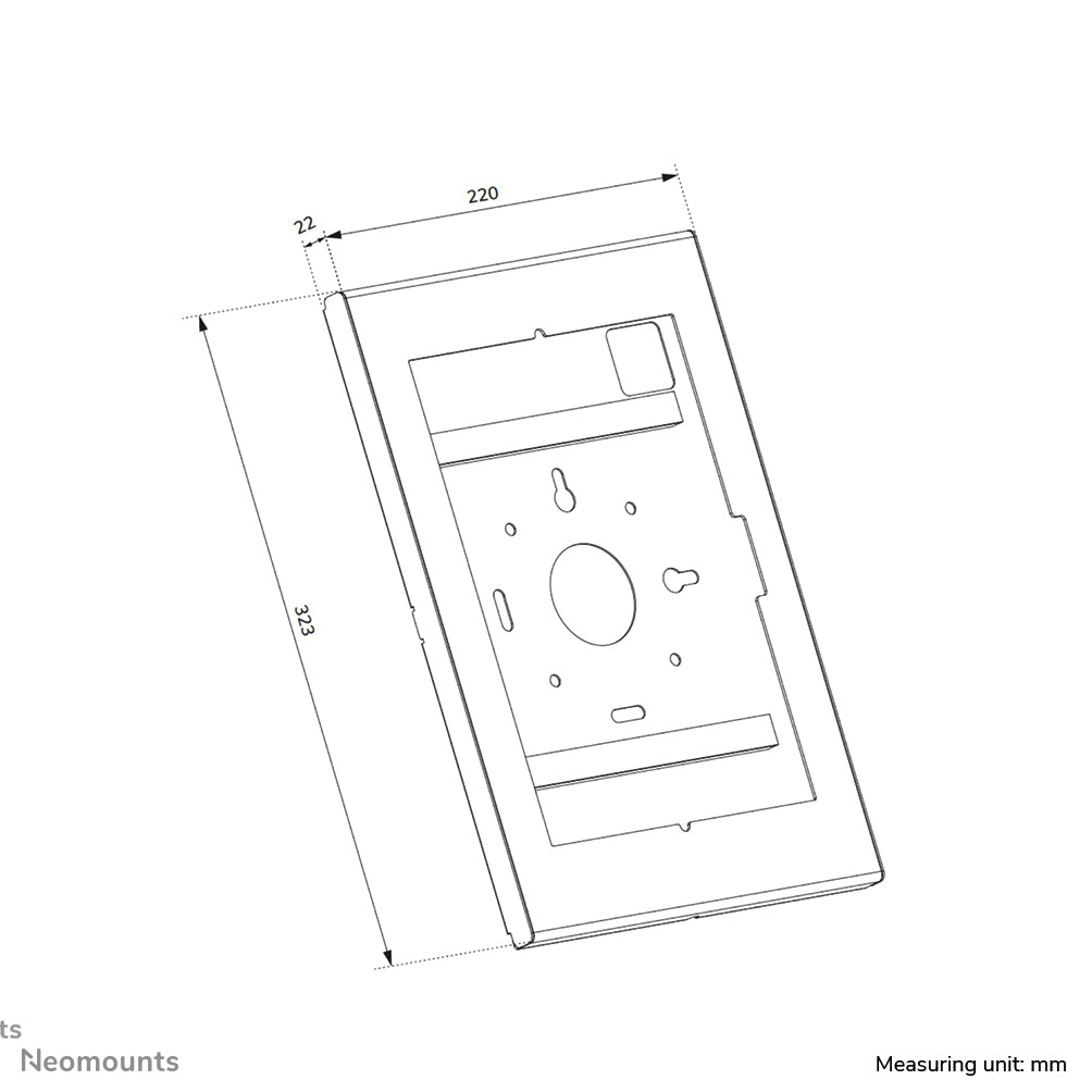 Neomounts WL15-601BL1 Tablet casing - 10