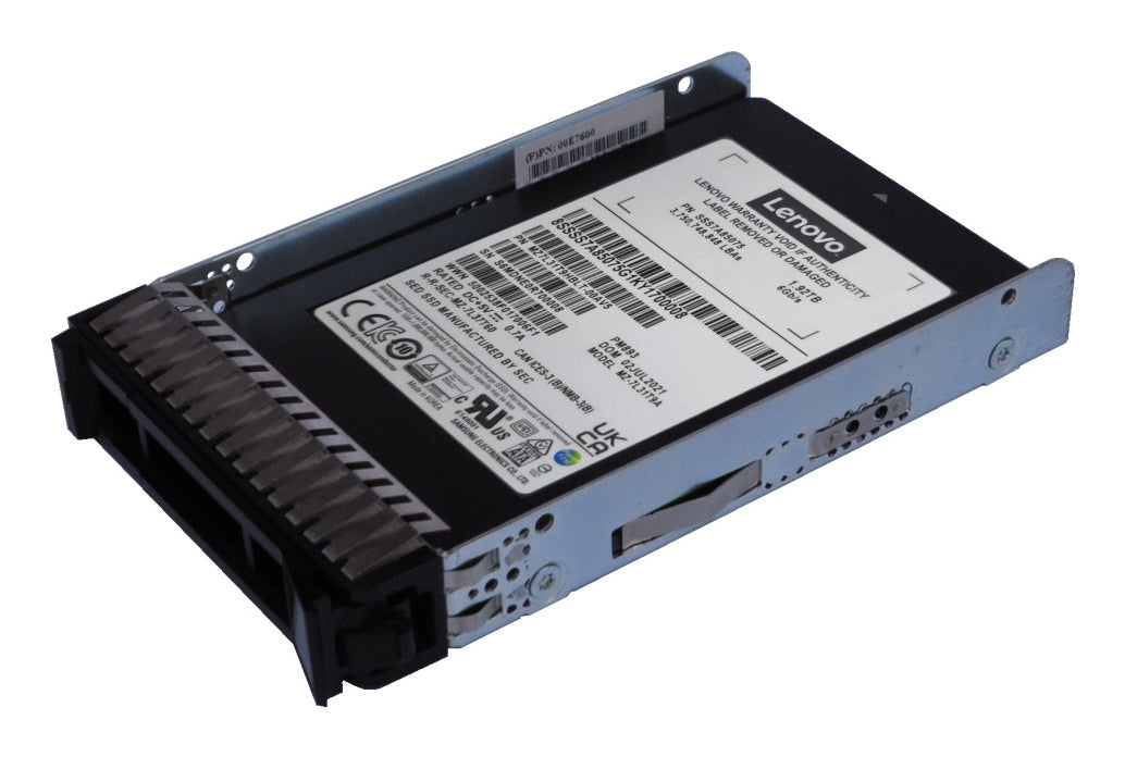 LENOVO ThinkSystem 2.5p Multi Vendor 3.84To Mixed Use SATA 6Go HS SSD v2