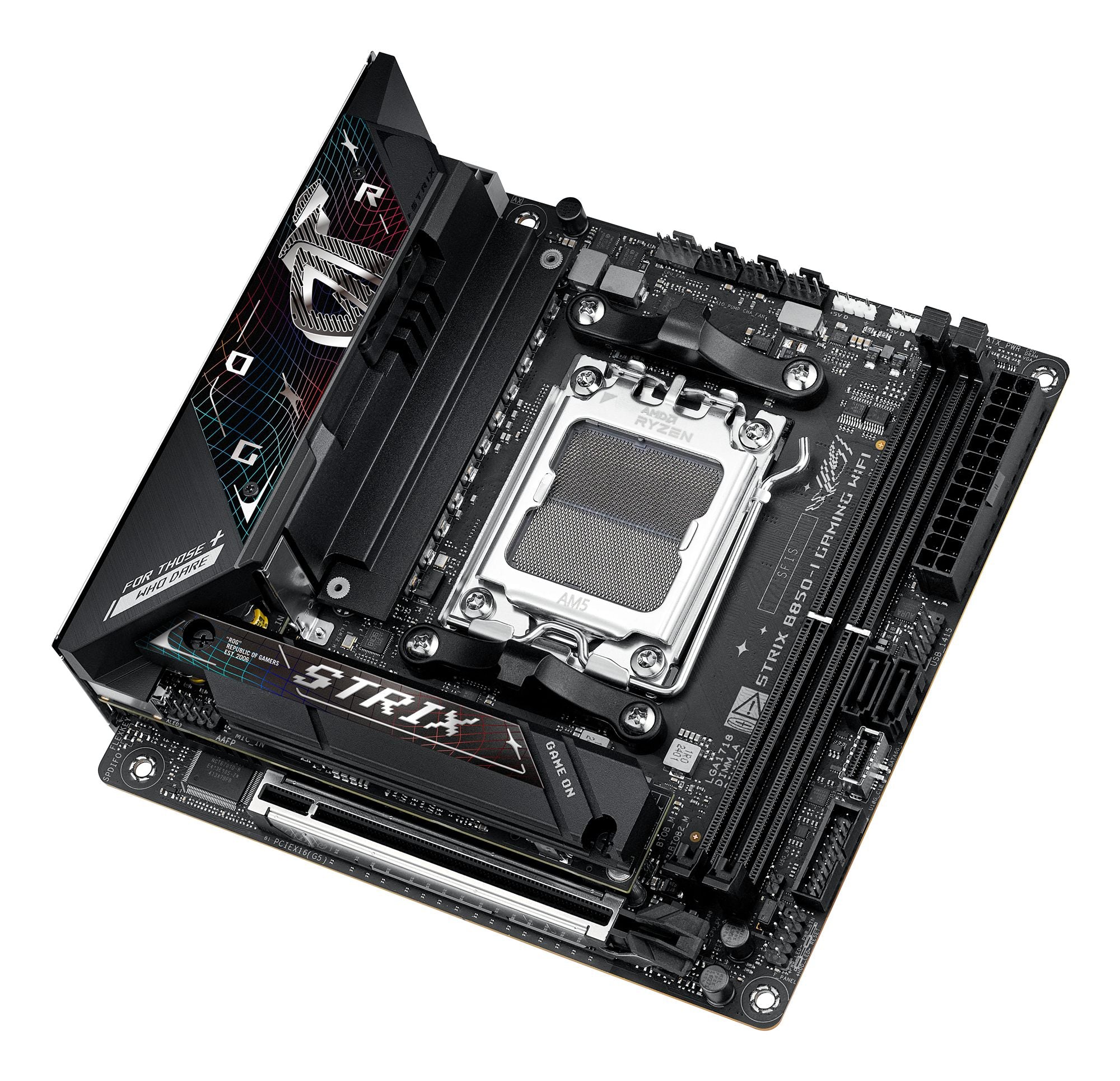 ASUS ROG STRIX B850-I GAMING WIFI AM5 DDR5 ATX MB 1xHDMI 2xM.2 2xSATA