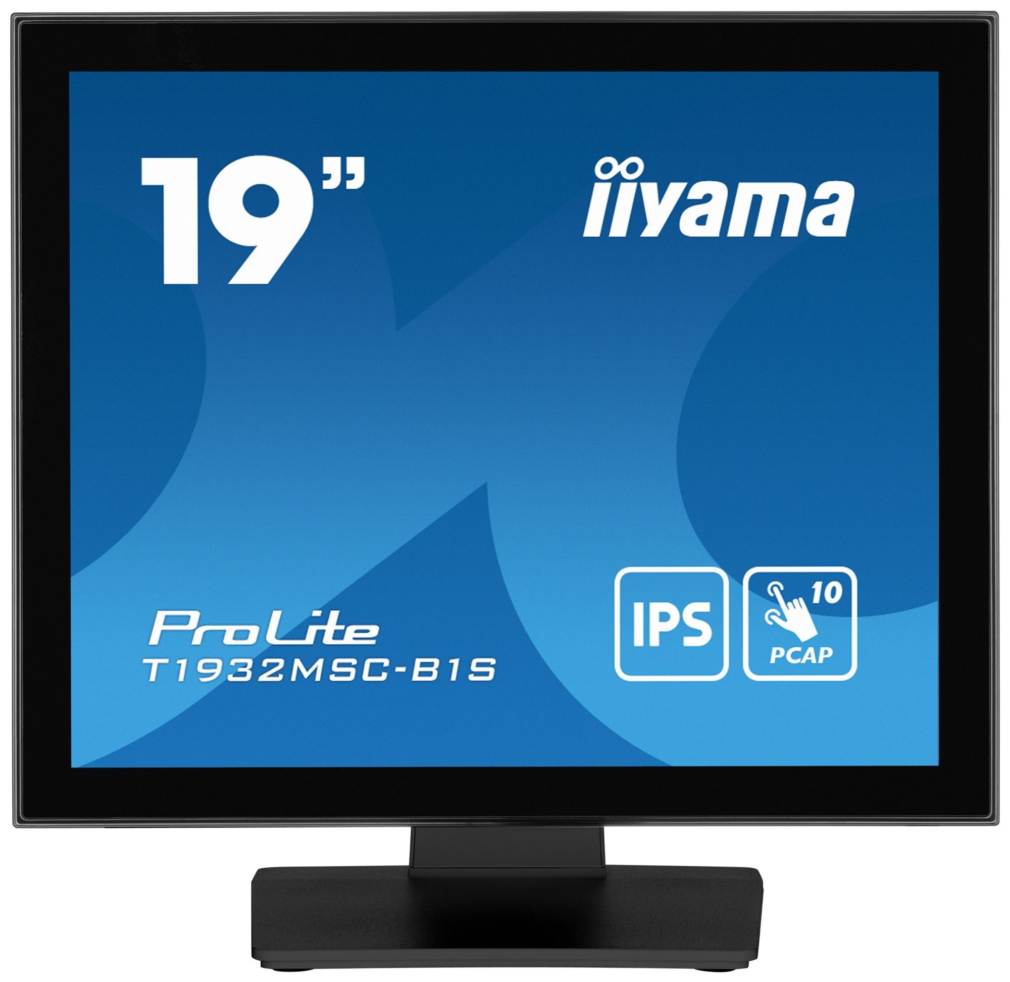 19" PCAP Bezel Free Front 10P Touch IPS