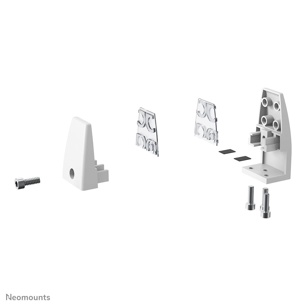 Neomounts Desk Clamp set 825 mm NSGLSPROTECT White 2 pcs