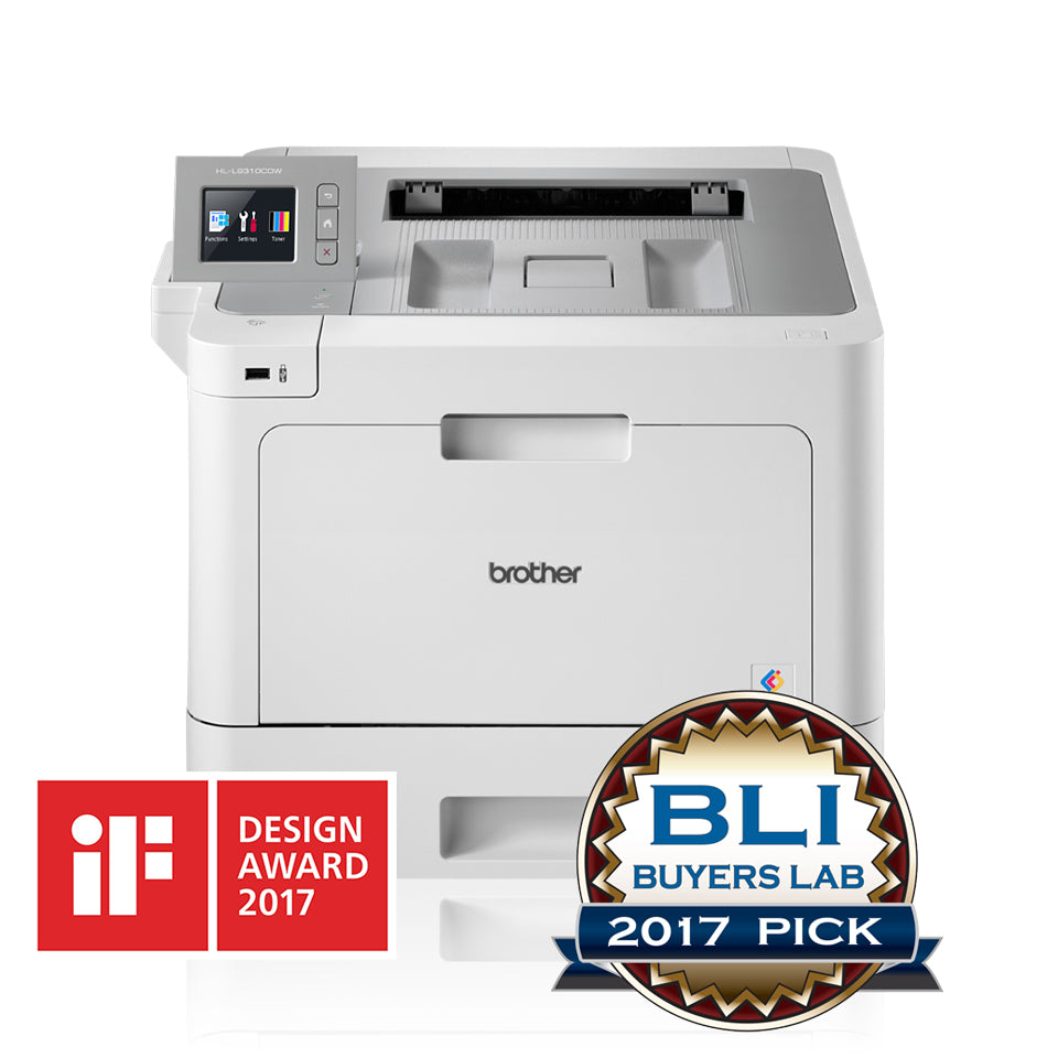 BROTHER HL-L9310CDW Printer colour Duplex laser A4 2400x600dpi 31ppm mono 31ppm colour 300sheets USB LAN Wi-Fi NFC