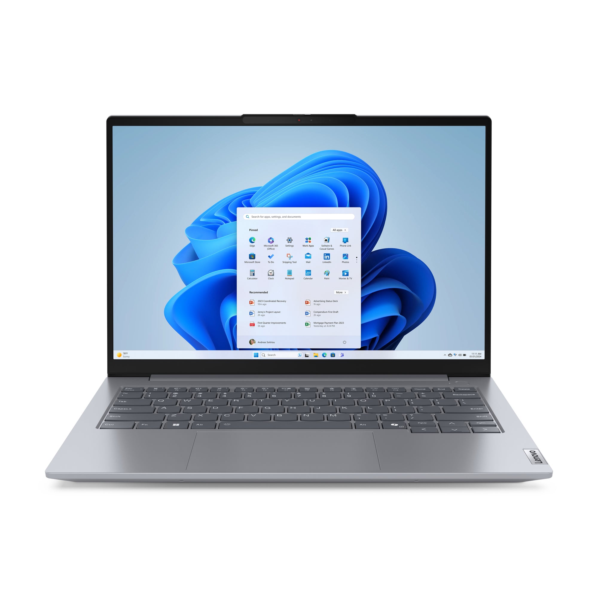 LENOVO ThinkBook 14 G7 ARP AMD Ryzen 5 7535HS 14p WUXGA 16Go 512Go UMA W11P 1YR Premier