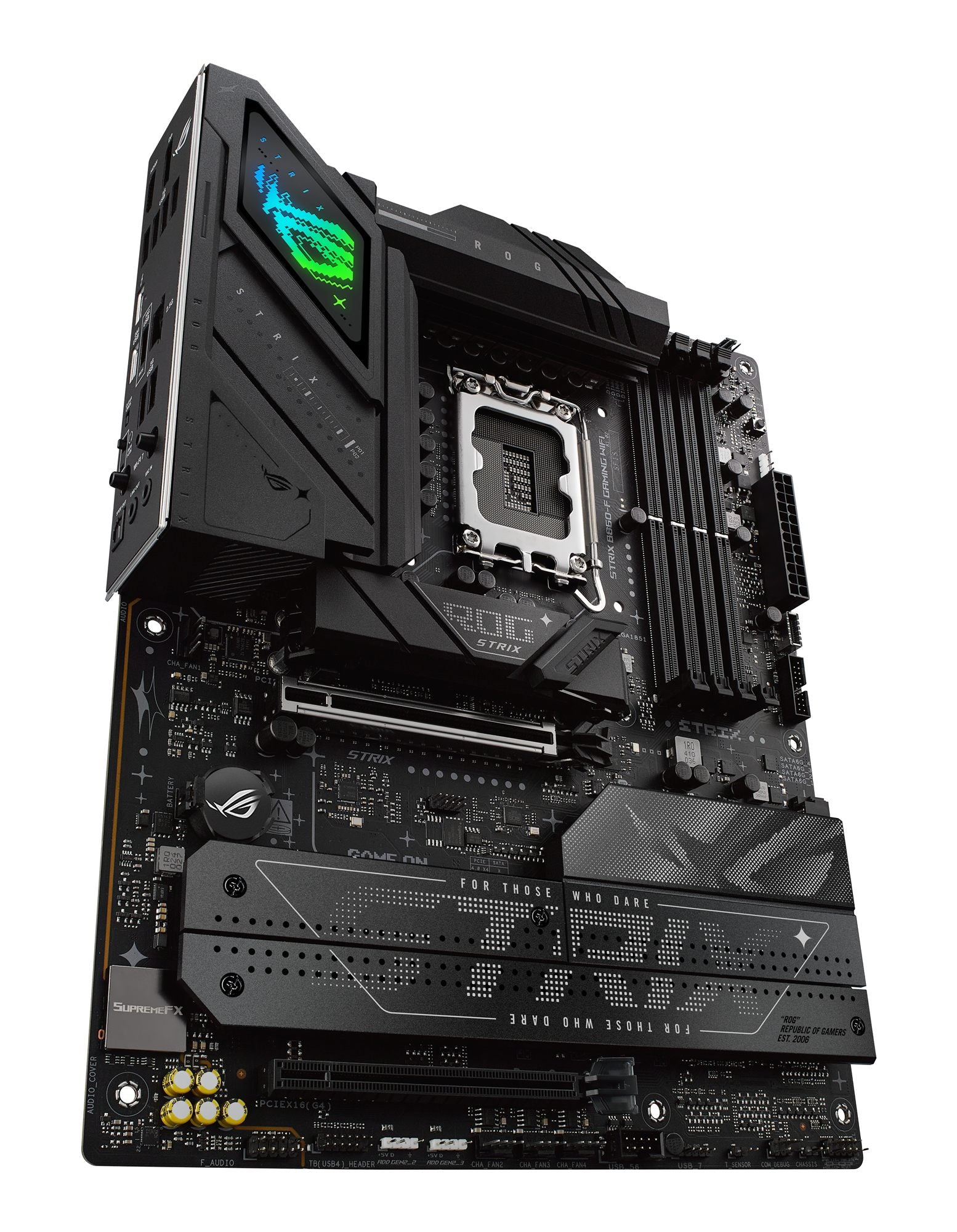 ASUS ROG STRIX B860-F GAMING WIFI LGA1851 DDR5 ATX MB 1xHDMI 1xDP 4xM.2 4xSATA