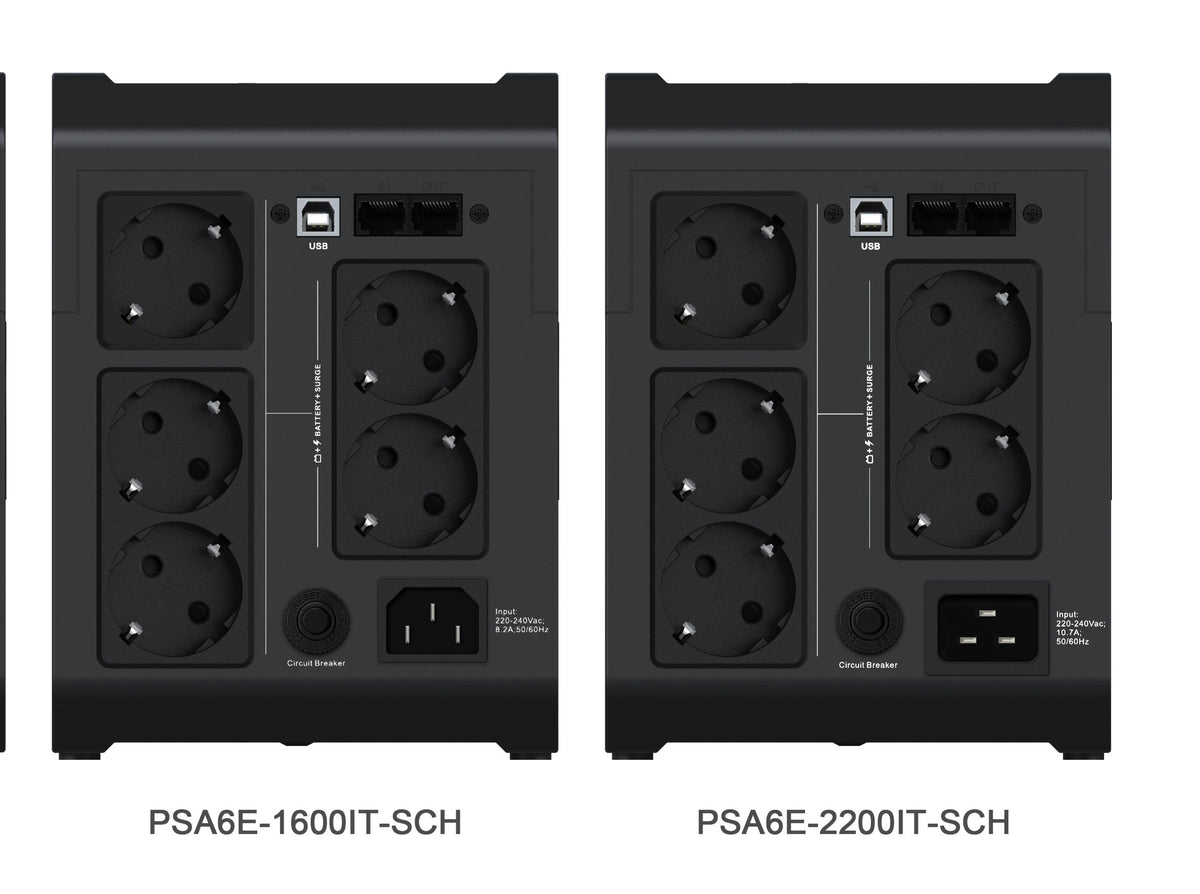 PowerUPS200Essential 2200VA/1225W 230V L