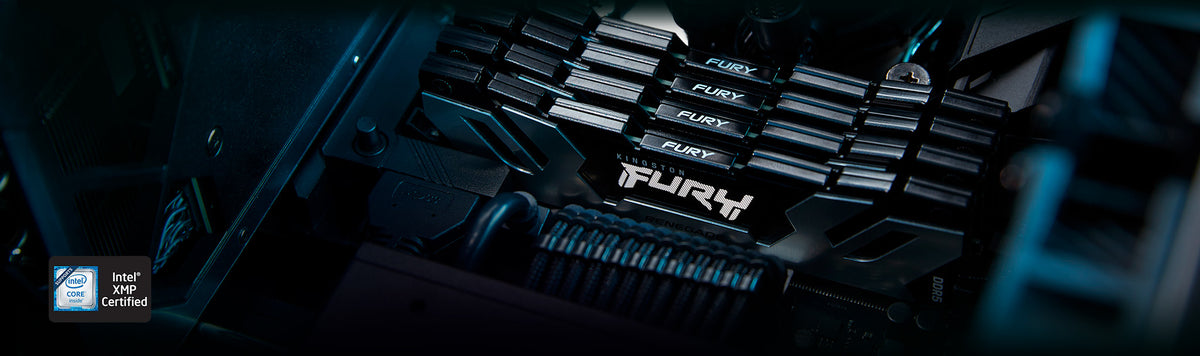 KINGSTON 32Go 6400MT/s DDR5 CL32 DIMM FURY Renegade Silver XMP