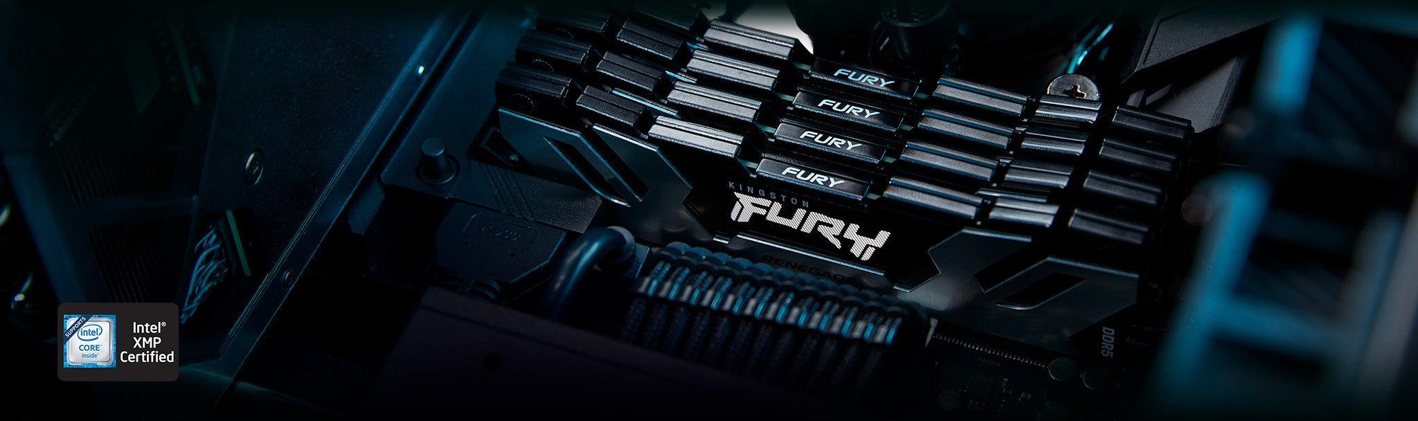 KINGSTON 24Go 8400MT/s DDR5 CL40 CUDIMM FURY Renegade Silver XMP