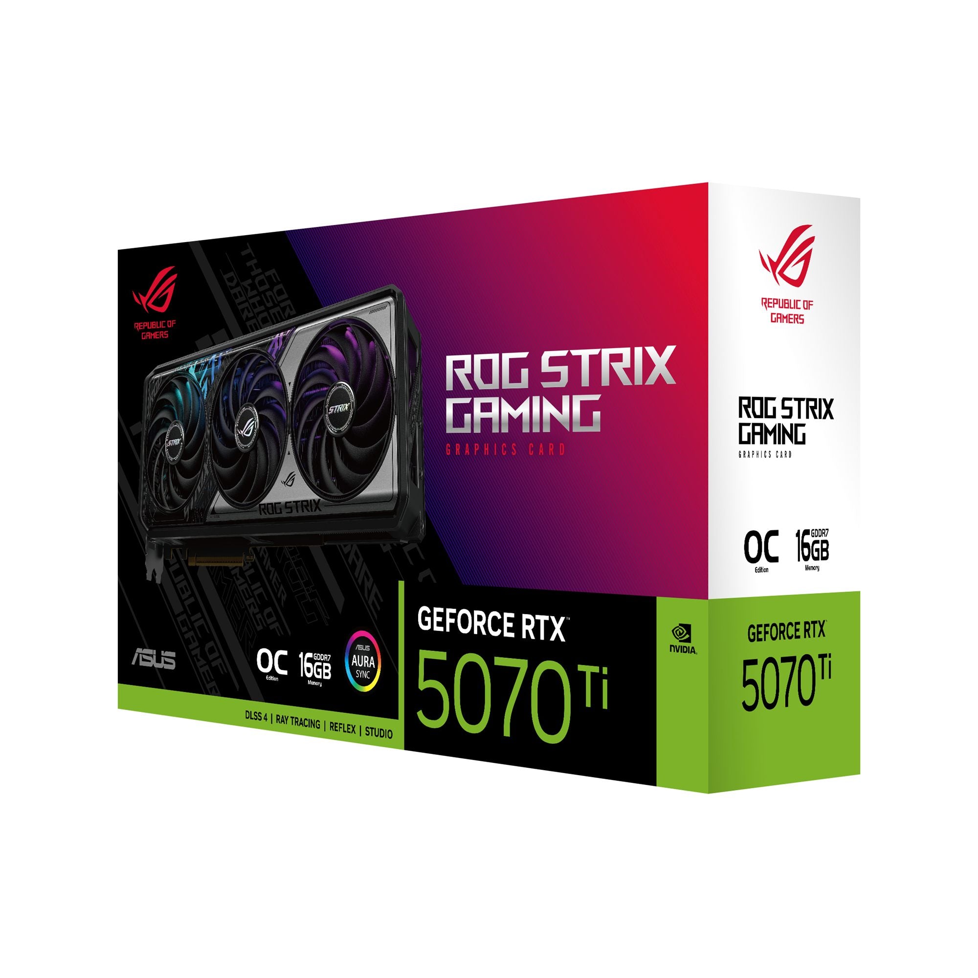 ASUS ROG Strix GeForce RTX 5070 Ti 16Go GDDR7 OC Edition