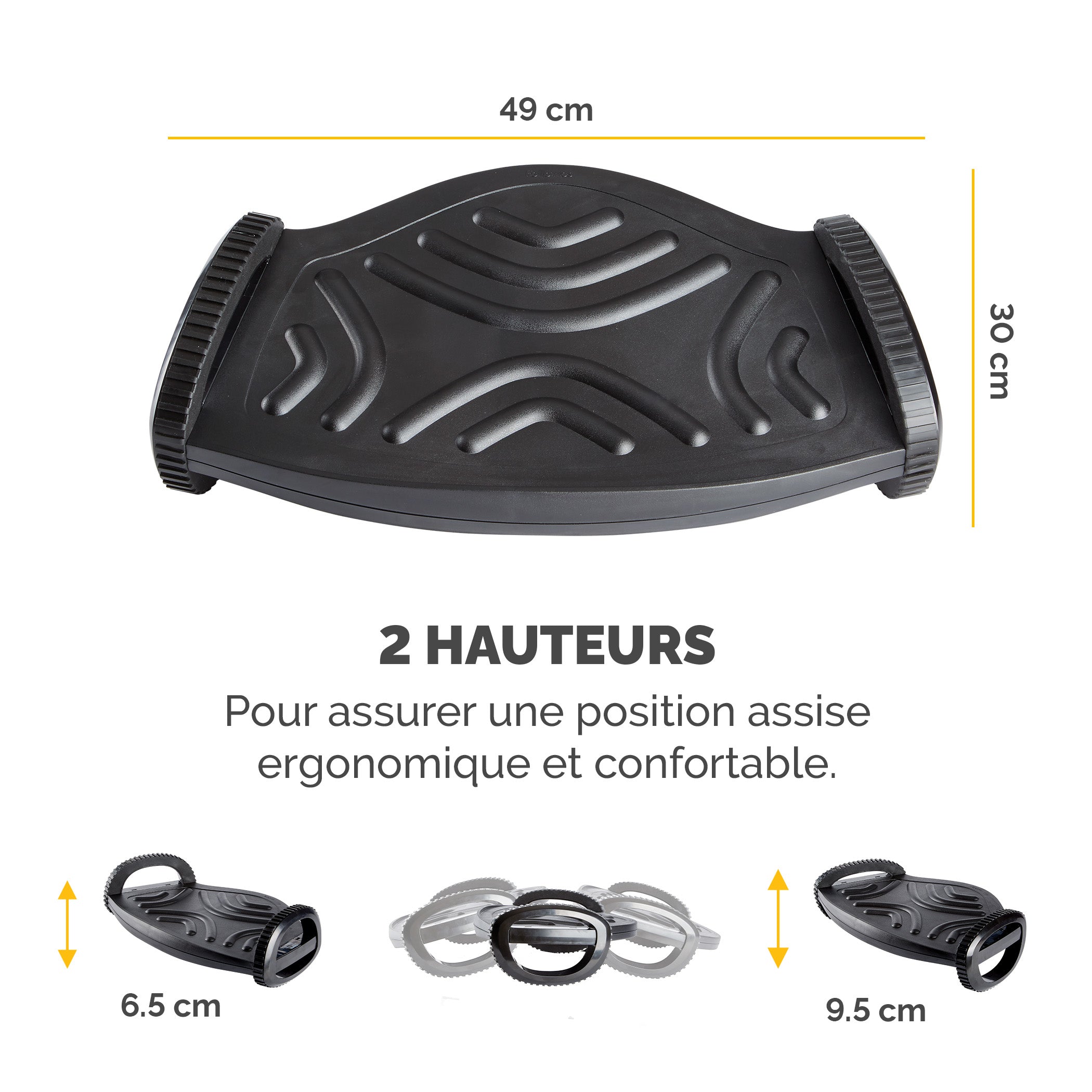 FELLOWES Repose-pieds Rocker Smart Suites™ Standard