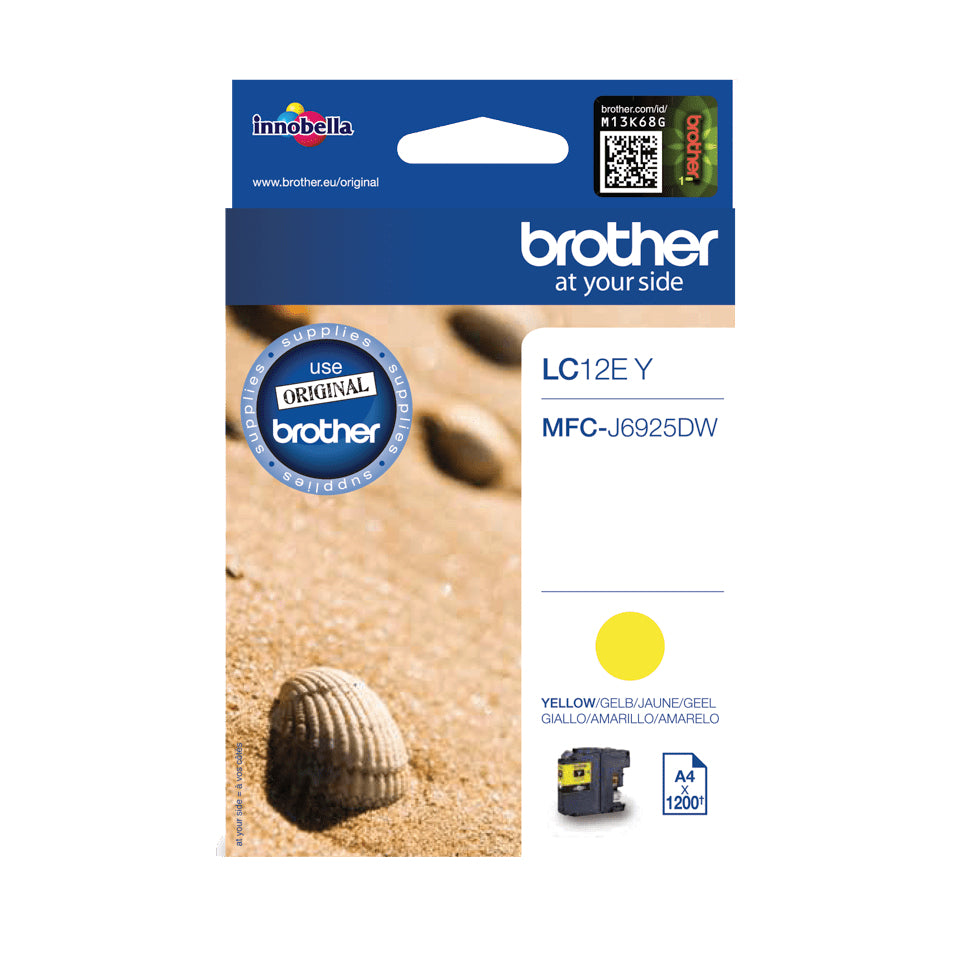 BROTHER Cartouche d encre jaune haute capacité 1200 p. pour MFCJ6925DW