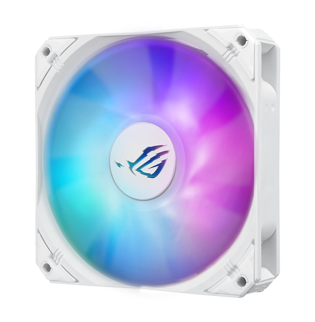 ASUS ROG Strix LC III 360 ARGB WHT all-in-one CPU liquid cooler with 360 rotatable water block Premium ROG ARGB fans