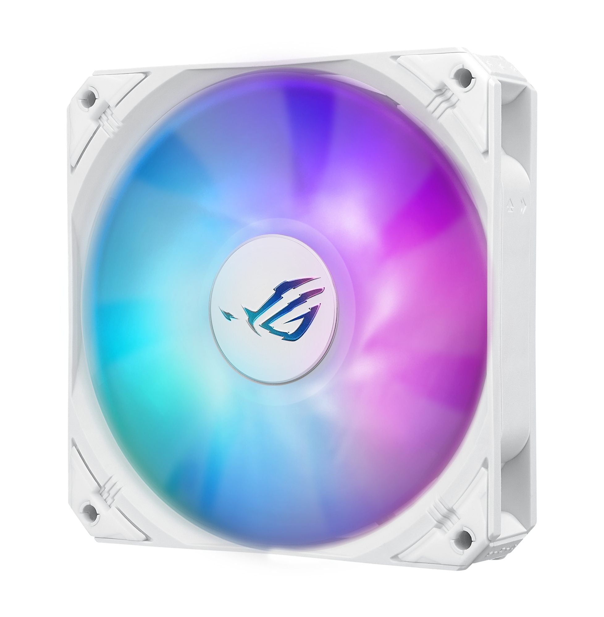 ASUS ROG Strix LC III 360 ARGB WHT all-in-one CPU liquid cooler with 360 rotatable water block Premium ROG ARGB fans