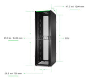 APC NetShelter SX Svr Rack Gen 2 52U 243