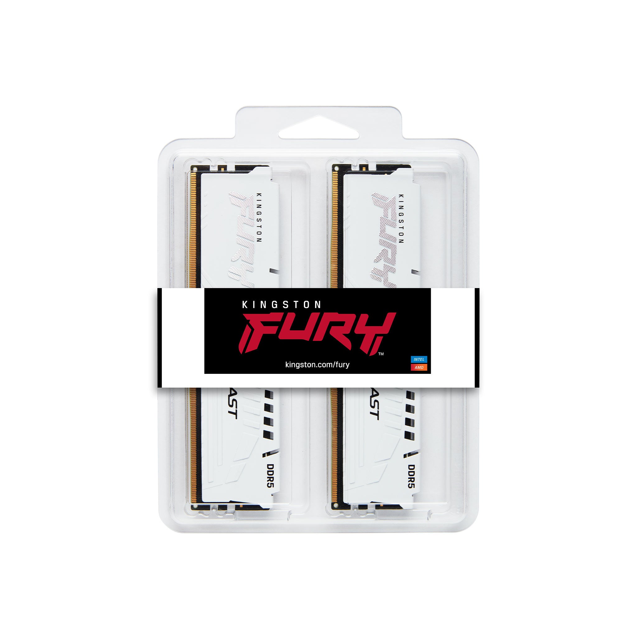 KINGSTON FURY Beast 64Go DIMM DDR5 5600MT/s DDR5 CL36 Kit of 2 White EXPO