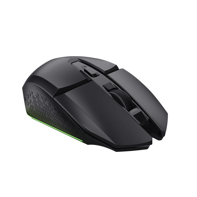 TRUST Souris gaming sans fil FELOX rétroéclairée - Noire