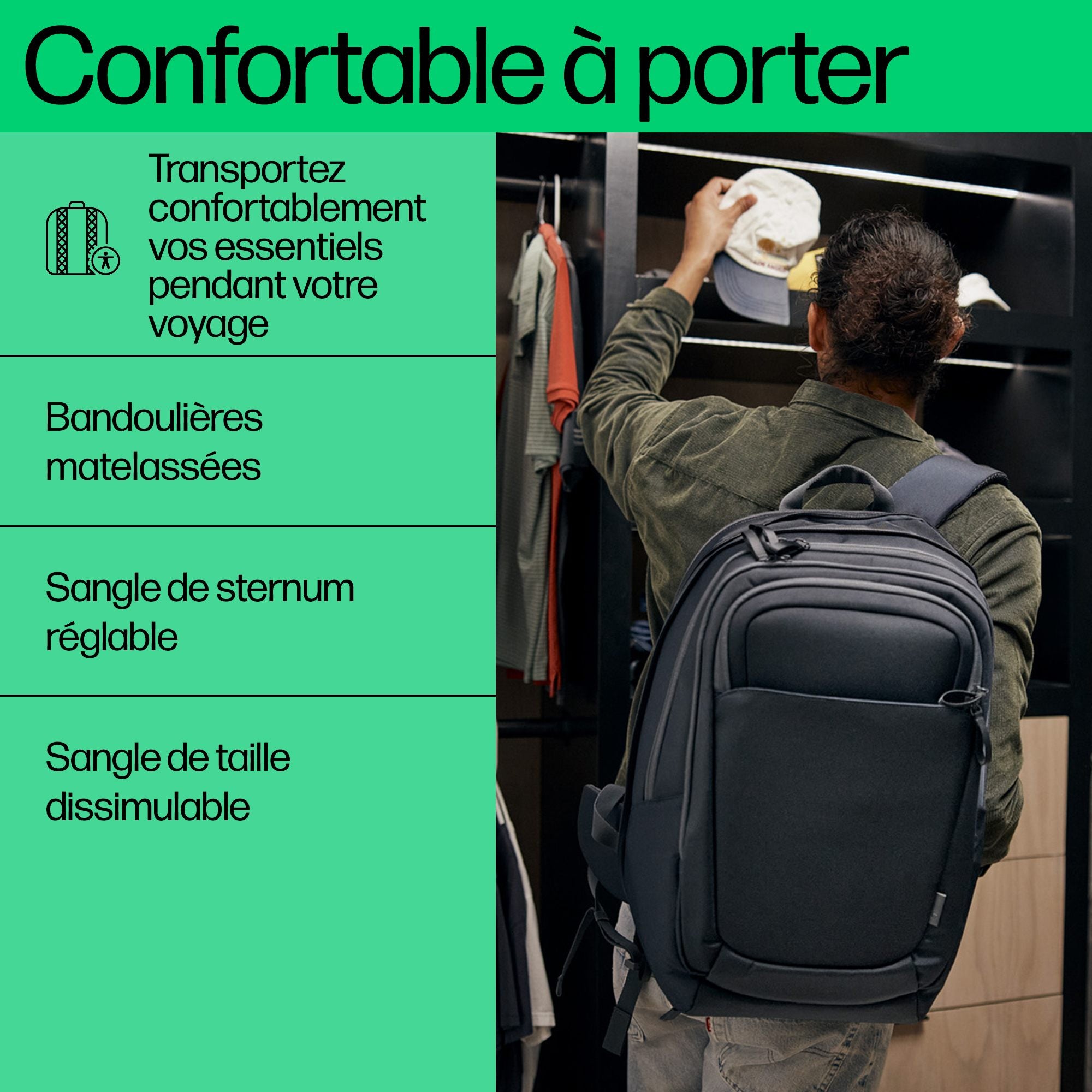 HP Travel Plus 30L 17 Laptop Backpack