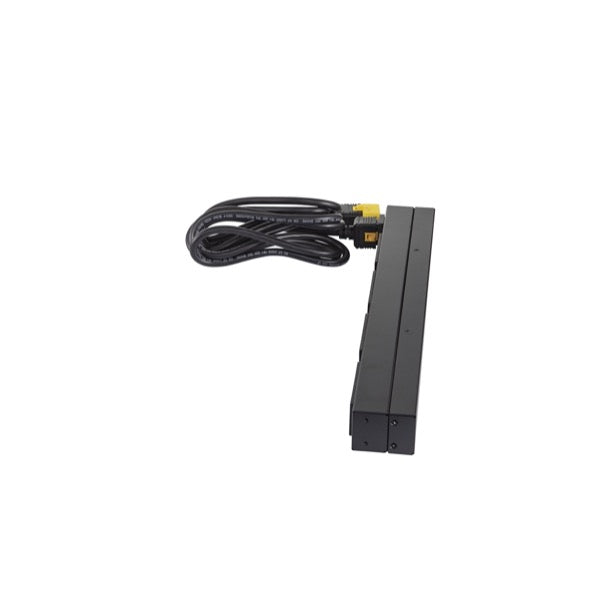 APC Basic Rack-Mount PDU Rack AC 208/230V input IEC 60320 C20 output connectors 12 power IEC 60320 C13 1U 19 2.49m cord BK