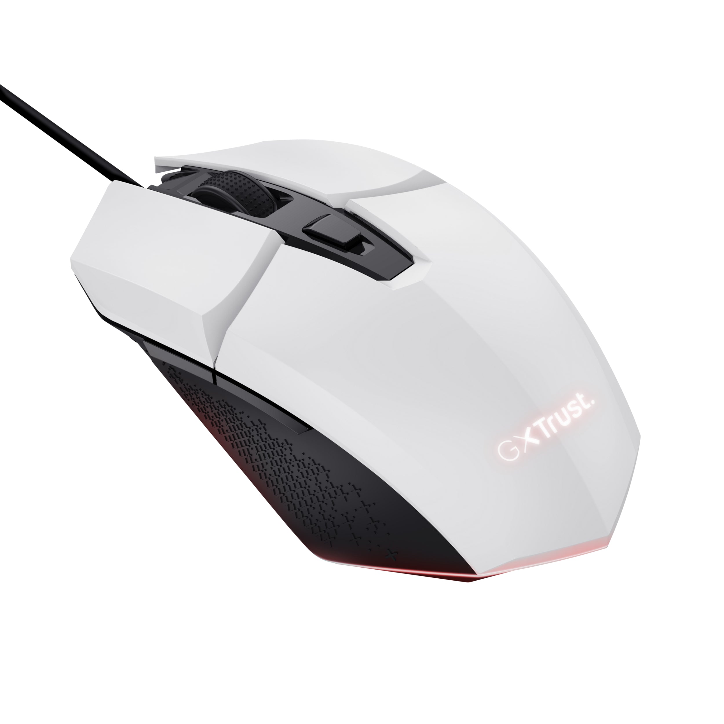 TRUST Souris gaming filaire FELOX rétroéclairée - Blanche