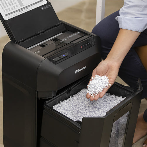 FELLOWES AutoMax 80m Aauto Feed Shredder Mini Cut 230V EU