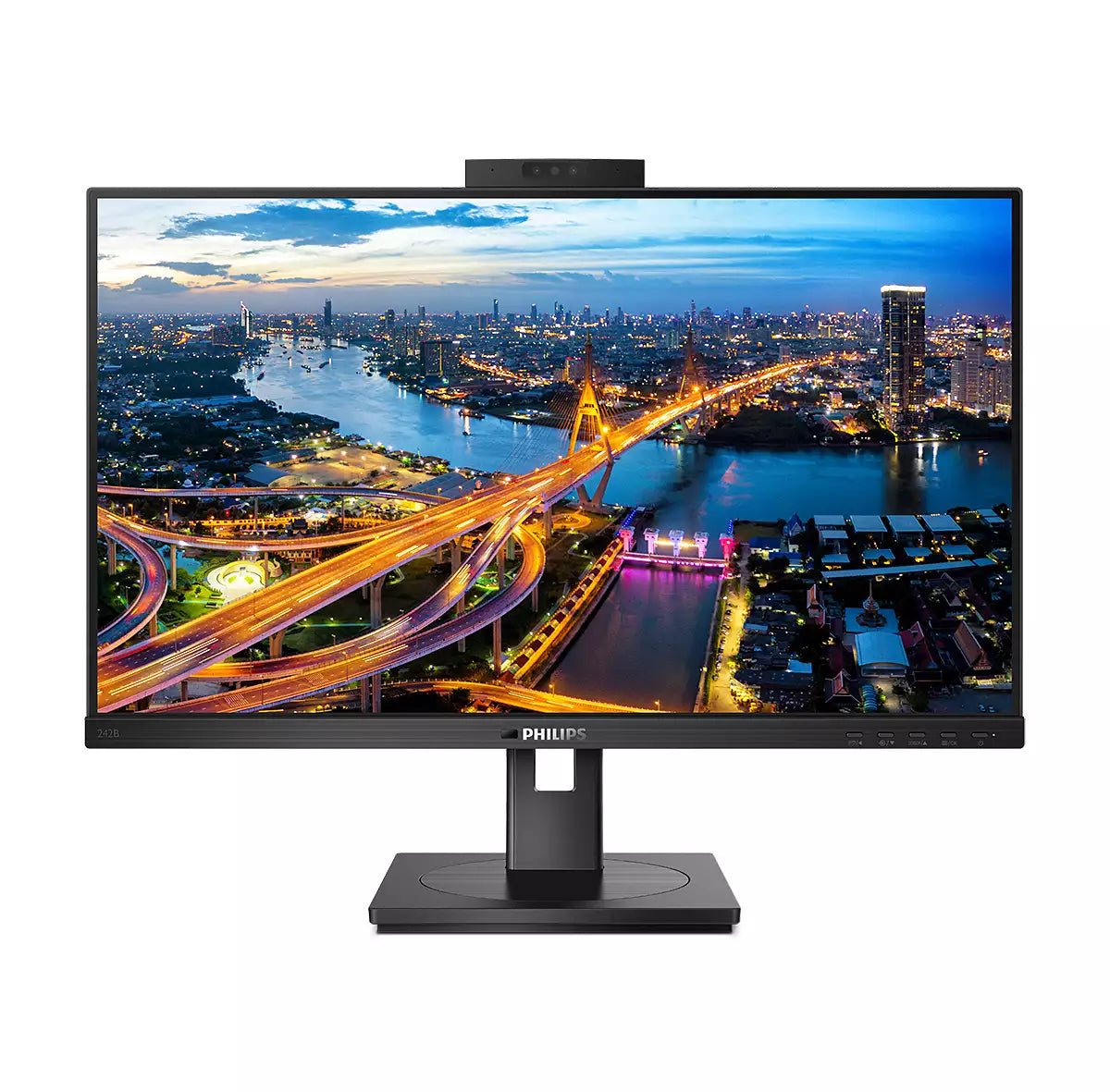 PHILIPS 242B1H/00 23.8p 1920x1080 IPS Flat H/A 150 MM Pivot 3 SIDE FRAMELESS TUV Eye certifierad USB HUB SPEAKERS