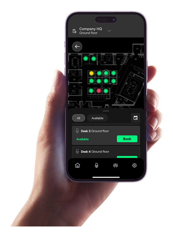 Biamp Evoko Kleeo Desk Manager Including a 5-Year Desk License