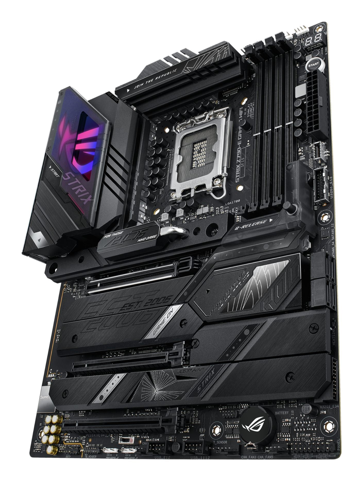 ASUS ROG STRIX Z790-E GAMING WIFI MB LGA1700 4xDIMM DDR5 5xM.2 4xSATA