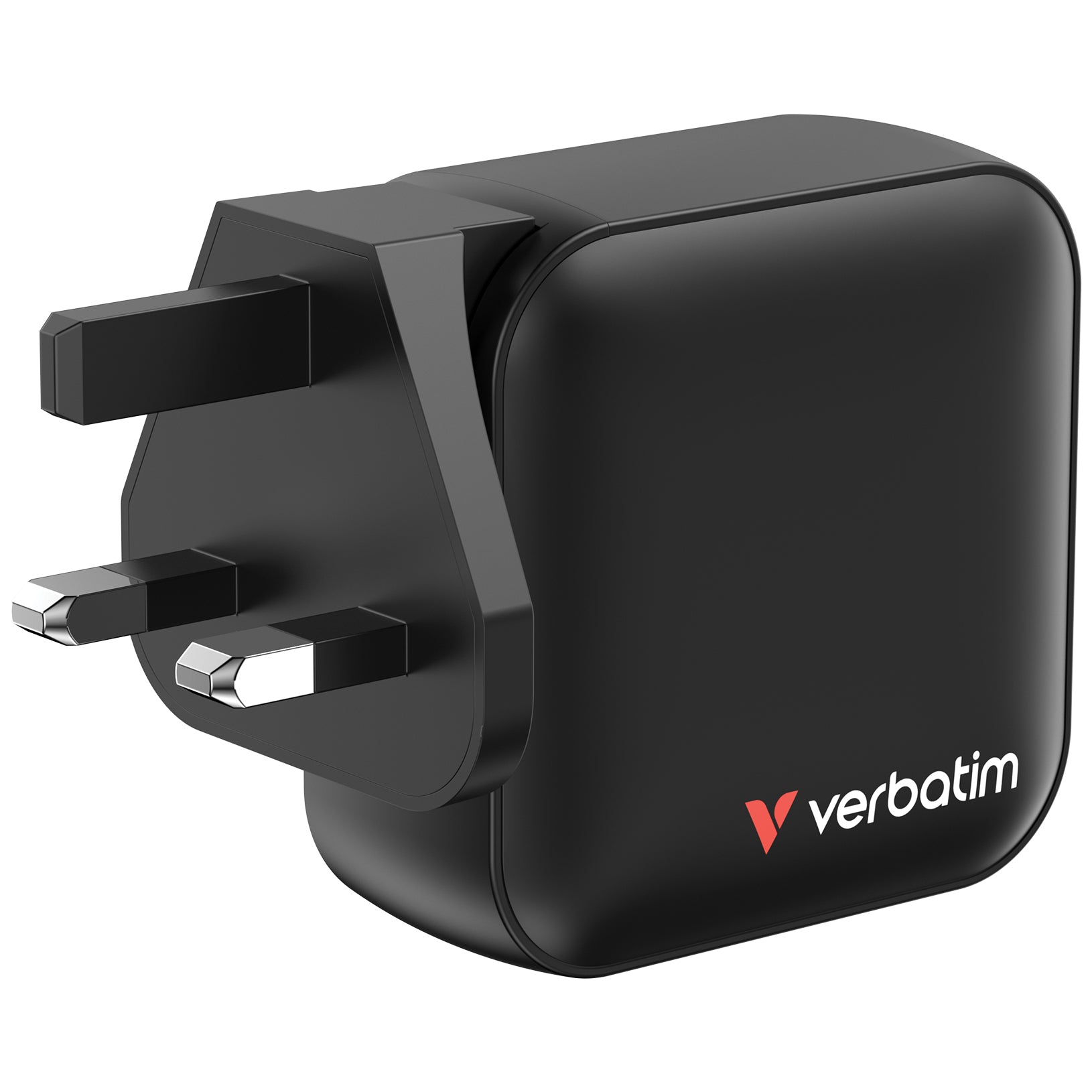 VERBATIM MINI GAN CHARGER 100W 4 PORT US/EU/UK ADP WCF (P)