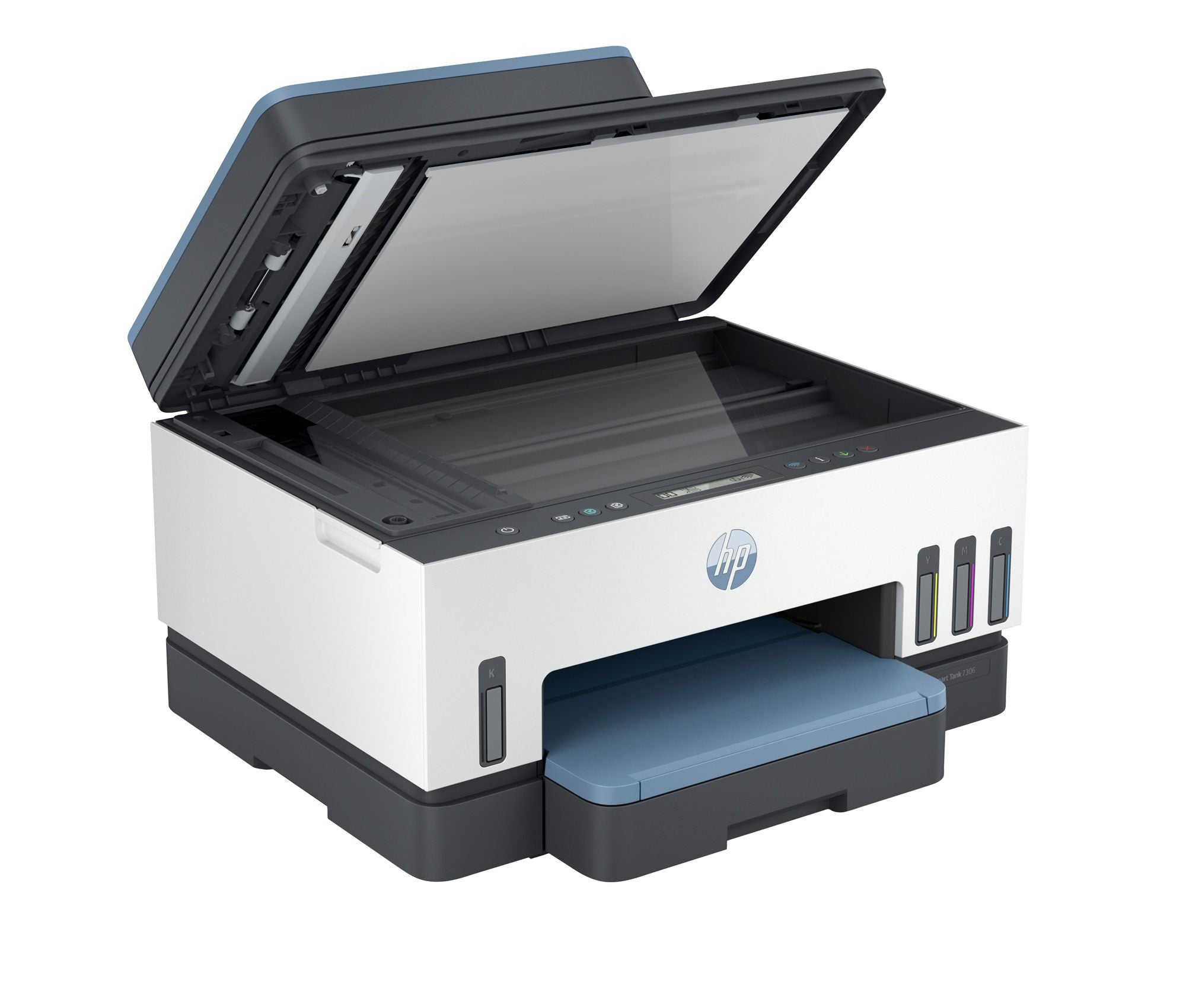 HP Smart Tank 7306 All-in-One MFP colour inkjet refillable A4 13ppm Copy 15ppm Print 250sheets USB Wi-Fi Bluetooth