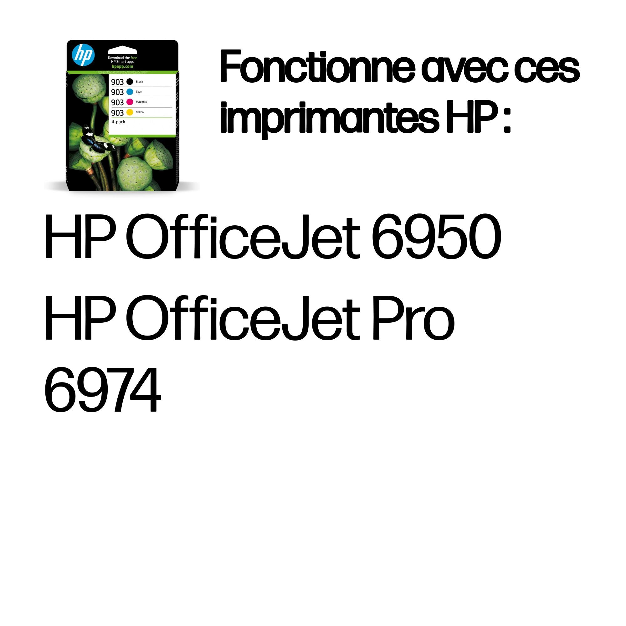 HP 903 CMYK Original Ink Cartridge 4-Pack