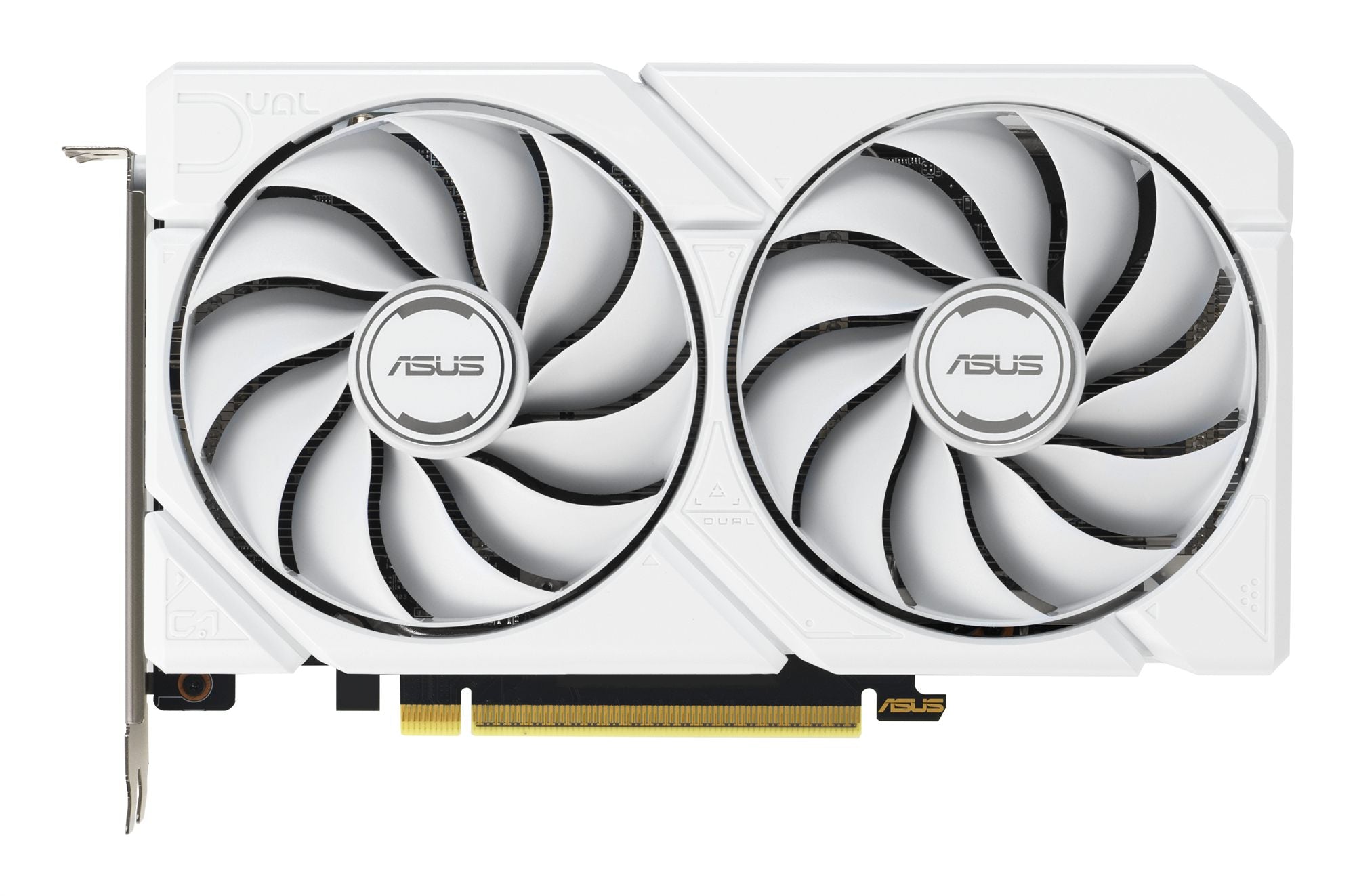ASUS DUAL RX 9060 XT 16Go GDDR6 2xDP 1xHDMI WHITE