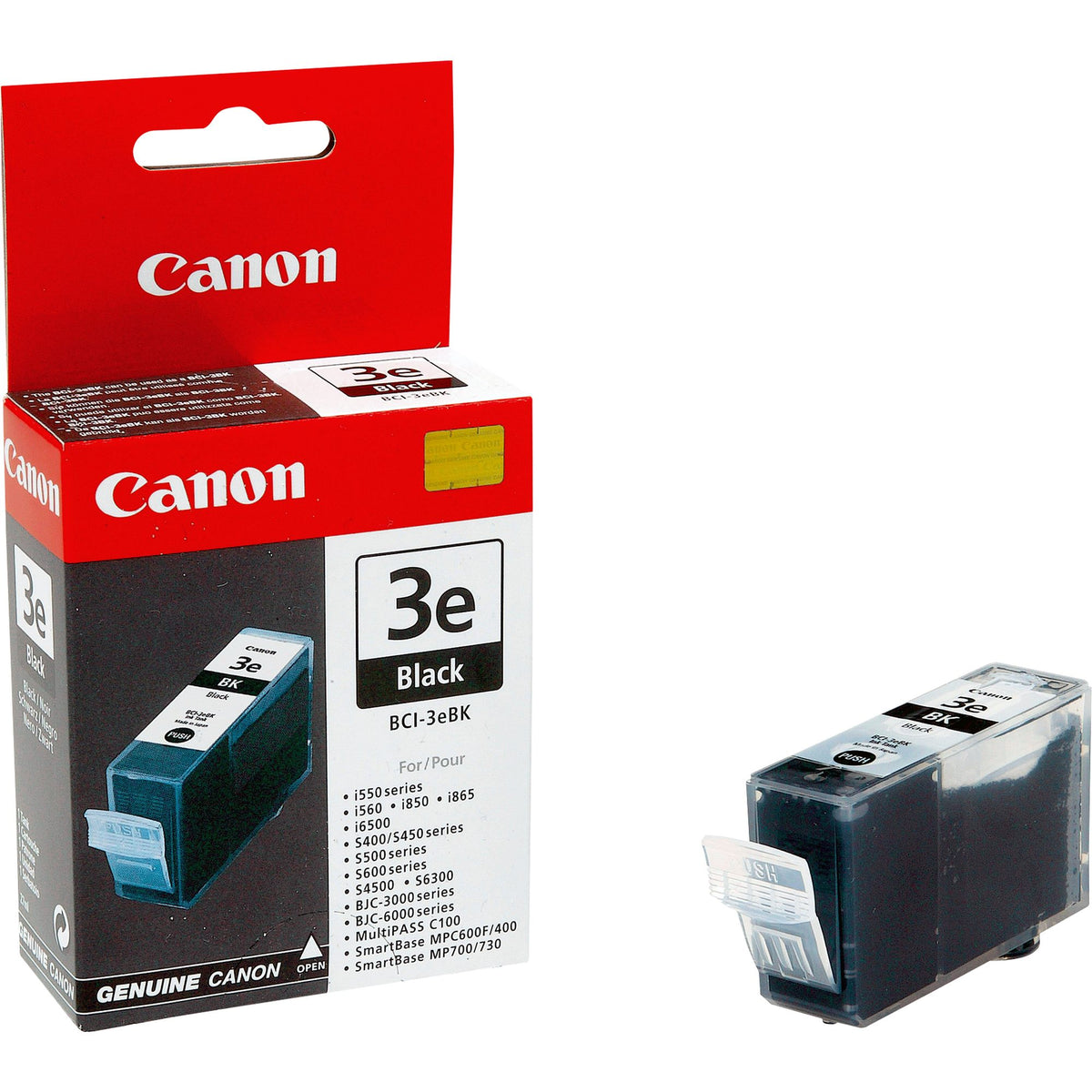 CANON BCI-3EB cartouche dencre noir capacite standard 27ml 310 pages pack de 1
