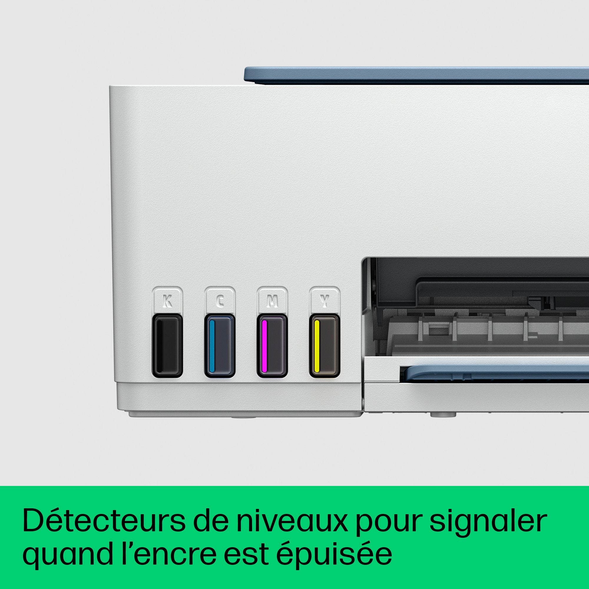 HP Smart Tank Imprimante Tout-en-un 5106, Couleur, Imprimante pour Maison et Bureau a domicile, Impression, copie, numérisation, Sans fil  Réservoir d’imprimant