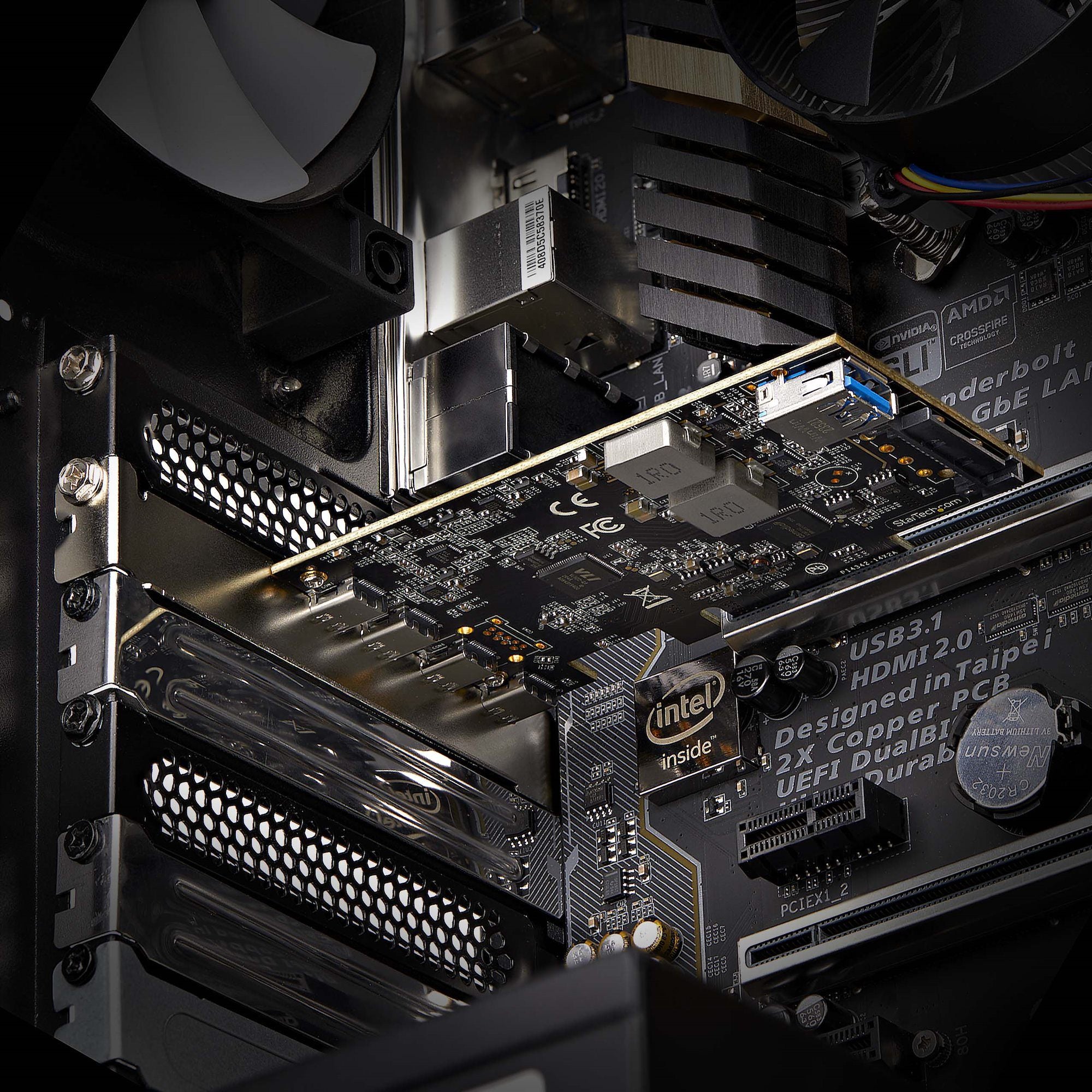 5-Port USB PCIe Card 10Gbps